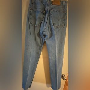 Mens Levi 501 button fly jeans